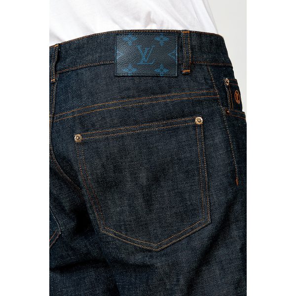 Louis Vuitton Replica Men Ready to wear Denim Authentic Regular Jeans 4421 3
