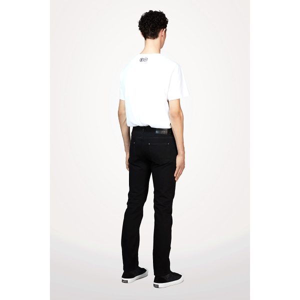 Louis Vuitton Replica Men Ready to wear Denim Fragment Slim Jeans 4424 5