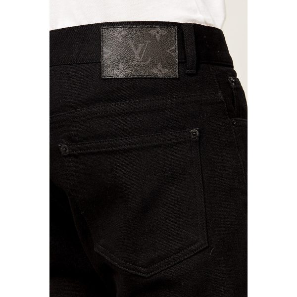 Louis Vuitton Replica Men Ready to wear Denim Stretch Slim Jeans 4419 3
