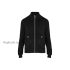 Louis Vuitton Replica Men Ready to wear Knitwear Leather Front Chunky Jacket Noir 4366 1