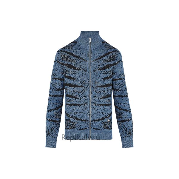Louis Vuitton Replica Men Ready to wear Knitwear Nyala Skin Motif Cardigan 4367 1 1