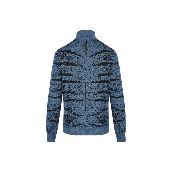 Louis Vuitton Replica Men Ready to wear Knitwear Nyala Skin Motif Cardigan 4367 3