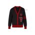 Louis Vuitton Replica Men Ready to wear Knitwear Varsity Cardigan With Patches 4348 1