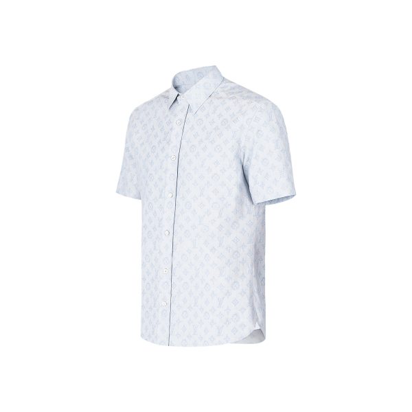 Louis Vuitton Replica Men Ready to wear Shirts Short Sleeves Shirt 4229 2