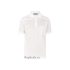 Louis Vuitton Replica Men Ready to wear T shirts Polos and Sweatshirts Classic Damier Pique Polo Blanc Lait 4282 1