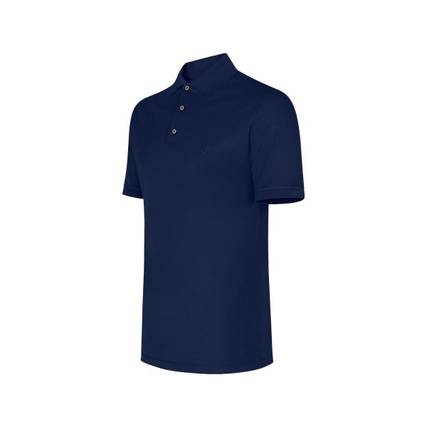 Louis Vuitton Replica Men Ready to wear T shirts Polos and Sweatshirts Classic Short Sleeves Pique Polo Marine Nuit 4305 2
