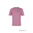 Louis Vuitton Replica Men Ready to wear T shirts Polos and Sweatshirts Printed Check T Shirt Rouge Vif 4330 1 1