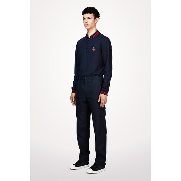 Louis Vuitton Replica Men Ready to wear Trousers Pocket Trousers Marine Nuit 4385 5