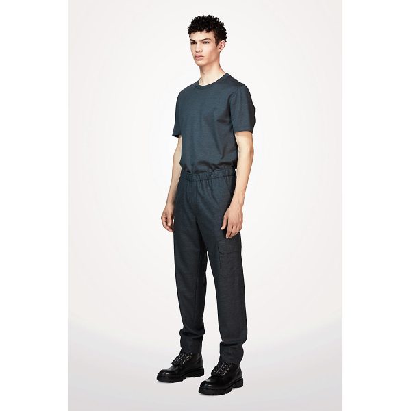 Louis Vuitton Replica Men Ready to wear Trousers Raw Cut Drawstring 4394 3