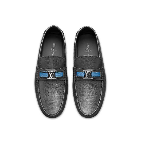 Louis Vuitton Replica Men Shoes Loafers and Driving Shoes Hockenheim Moccasin Ardoise 4497 2
