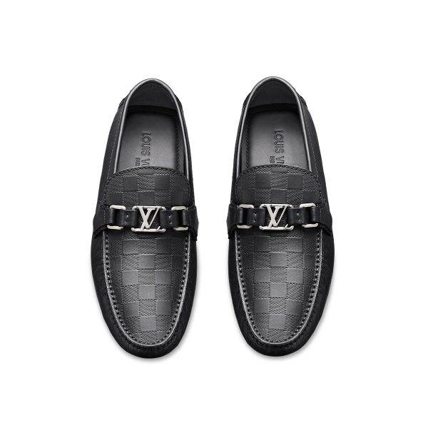 Louis Vuitton Replica Men Shoes Loafers and Driving Shoes Hockenheim Moccasin Onyx 4469 2