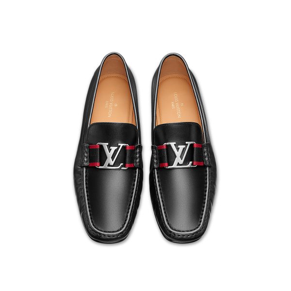 Louis Vuitton Replica Men Shoes Loafers and Driving Shoes Montaigne Loafer Black 4477 2