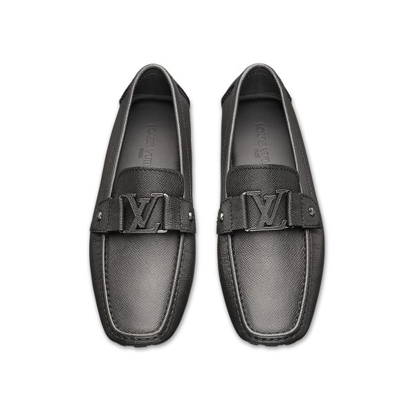 Louis Vuitton Replica Men Shoes Loafers and Driving Shoes Monte Carlo Moccasin Ardoise 4480 2