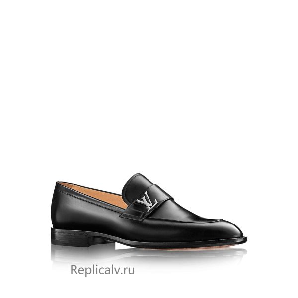 Louis Vuitton Replica Men Shoes Loafers and Driving Shoes Saint Germain Loafer Black 4475 1 1