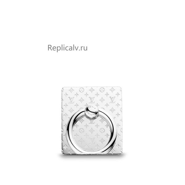 Louis Vuitton Replica Women Accessories Fashion jewellery Nanogram Phone Ring Holder Silver 2050 1