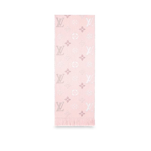 Louis Vuitton Replica Women Accessories Scarves and shawls Logomania Rainbow Scarf Crystal Pink 1902 2