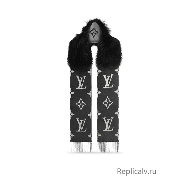 Louis Vuitton Replica Women Accessories Scarves and shawls Reykjavik Fur Scarf 1897 1