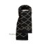 Louis Vuitton Replica Women Accessories Scarves and shawls Shiny Malletage Scarf Black 1941 1 1