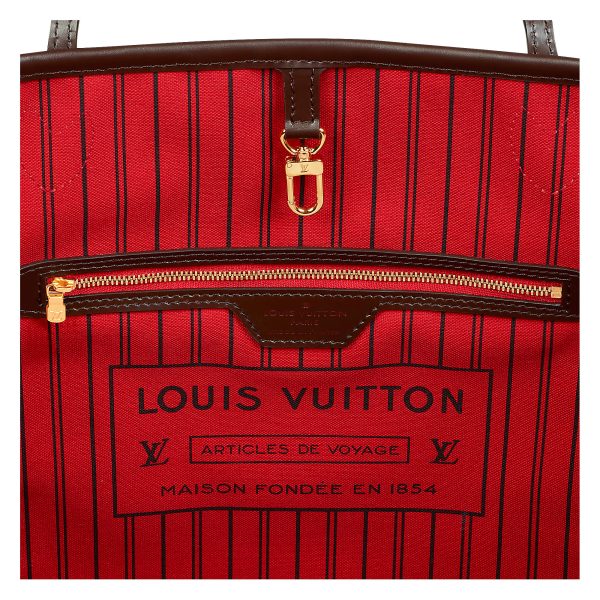 Louis Vuitton Replica Women Handbags Shoulder Bags Neverfull MM Red 272 3