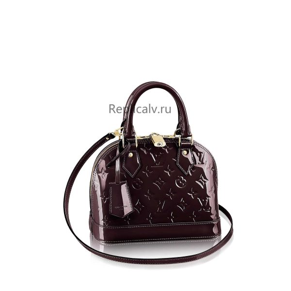 Louis Vuitton Replica Women Handbags Top Handles Alma BB Amarante 108 1 1