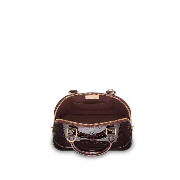 Louis Vuitton Replica Women Handbags Top Handles Alma BB Amarante 108 3